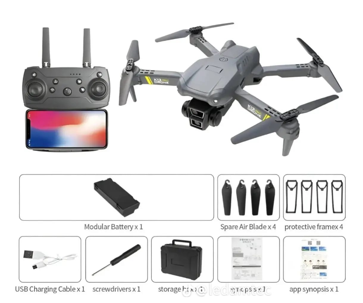 DRONE K13 MAX  !!3 CAMARAS!!